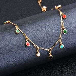 Style étoile fleur larme collier pour femmes couleur or rouge vert noir émail tour de cou bijoux