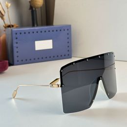 stijl sunglasse designer heren en dames zonnebrillen mode 1245S kwaliteit klassieke luxe bescherming persoonlijkheid groot frame bril stijl designer zonnebrillen