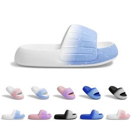 style deux pantoufles pour enfants garçons et filles enfants dégradé bicolore diapositives sandales EVA bain antidérapant maison tongs chaussures de maison