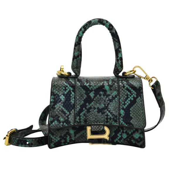 Style femmes sacs transfrontaliers Serpentine Mini porte-monnaie Portable nouveau Simple mode décontracté sac de messager