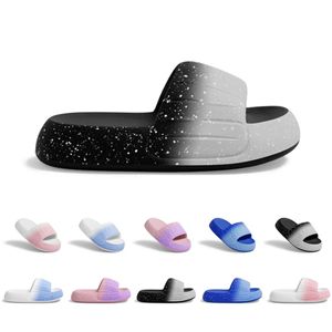 style02 Pantoufles pour enfants garçons et filles enfants dégradé bicolore diapositives EVA sandales antidérapantes bain maison tongs chaussures de maison