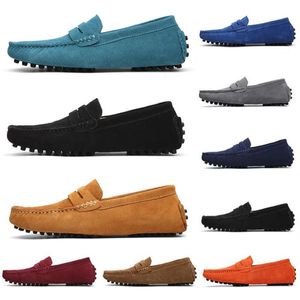 style07 mode hommes chaussures habillées noir bleu vin rouge respirant confortable hommes formateurs toile chaussure sport baskets coureurs taille 40-45