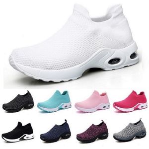 style09 mode hommes chaussures de course blanc noir rose sans lacets respirant confortable hommes formateurs toile chaussure designer sport baskets coureurs