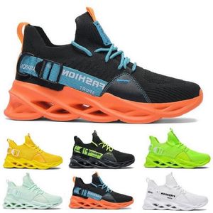 Style164 39-46 Mode Ademend Heren Womens Running Schoenen Drievoudig Zwart Wit Groen Schoen Outdoor Mannen Dames Designer Sneakers Sporttrainers Oversize