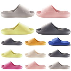 Style29 Hommes Femmes Pantoufles Été Diapositives Designer Sandales Classique Doux Plage Imperméable Vert Rose Rouge Jaune Orange Bleu Gris Mens Slipper Sandal Slide