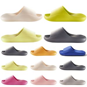 Style33 Hommes Femmes Pantoufles Été Diapositives Designer Sandales Classique Doux Plage Imperméable Vert Rose Rouge Jaune Orange Bleu Gris Mens Slipper Sandal Slide