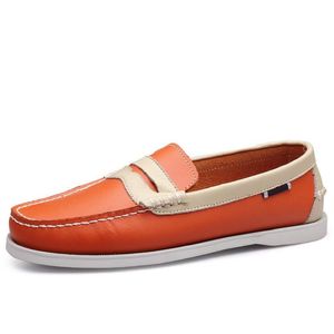 Style4 Chaussures De Course Sneaker Mode Cuir Blanc Rouge Noir Marron Vert Orange Baskets De Plein Air Baskets De Sport 38-45