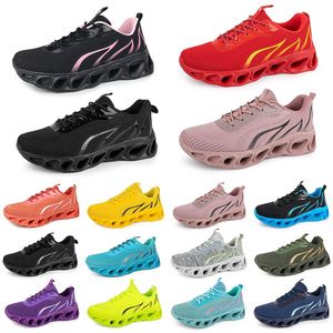 Style5 hommes femmes chaussures de course sneaker triple noir blanc rouge jaune violet vert bleu pêche rose fuchsia respirant entraîneur extérieur sport sneakers gai