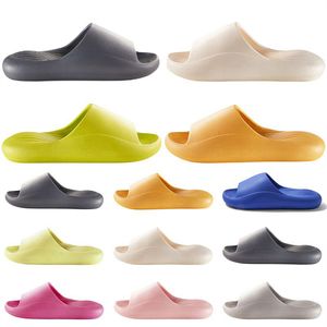 Style68 Hommes Femmes Pantoufles Été Diapositives Designer Sandales Classique Plage Imperméable Vert Rose Rouge Jaune Orange Bleu Gris Hommes Pantoufle Sandale Slide 36-45