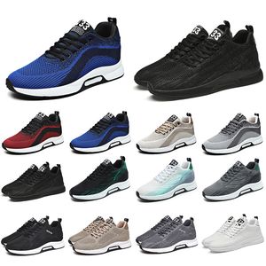 Style8 Gai Men Chaussures de course Sneaker Sneaker Fashion Black Kaki Gris Gris Blanc Blue Blue Sable Sable Brestable Trainers Outdoor Sports Sneakers 40-45