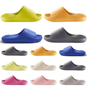 Style86 Hommes Femmes Pantoufles Été Diapositives Designer Sandales Classique Plage Imperméable Vert Rose Rouge Jaune Orange Bleu Gris Hommes Pantoufle Sandale Slide 36-45