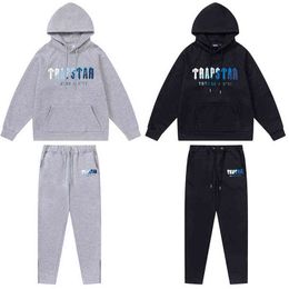 Stijlen Trapstars Pullover Hoodies Handdoek Borduurwerk heren Kwaliteit Ontwerpers Kleding Europa en Amerikaans sweatshirt 112