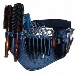 Accessoires de style Sal Barber Ciseaux Sac Ciseaux Clips Cisailles Ciseaux Sacs Outil Hairdring Holster Support de pochette Étui Ceinture f3pe #