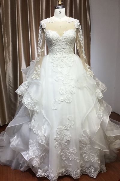 Vestidos De Novia elegantes De una línea, Apliques De encaje, cuentas, vestido De Novia con forma De corazón, Vestidos De Novia, tamaño personalizado