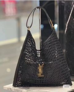 Bolso de mano elegante de la playa de la trenza bolso de hombro elegante retro bolso de la axila 43*33