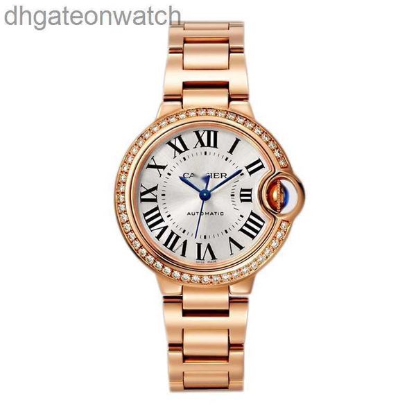 Elegantes relojes de diseñador Carter Watches for Men Women Blue Blue Blowon 18K Rose Gold Original Diamond Business Business Casual Marca para hombres Relojes