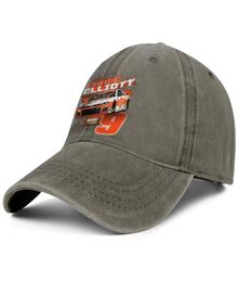 Elegante Chase Elliott 2019 NASCAR Contender Driver 9 Gorra de béisbol de mezclilla unisex Cool Uniquel Hats #9 Logo 2018 Más popular ic USA3165722