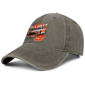 Élégant Chase Elliott 2019 NASCAR Contender Driver 9 Unisex Denim Baseball Cap Cool Uniquel Hats # 9 Logo 2018 Patriot257r le plus populaire