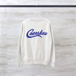 Sweat à capuche surdimensionné pour homme, élégant et confortable, avec poche, col rond, unisexe, vêtements décontractés, hiver, 23FW Sep 8th