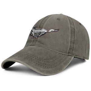 Stijlvolle Ford Mustang Gray Camouflage Ford Fairlane Unisex Denim Baseball Cap Cool Hoeden Nationale Vlag voor vrachtwagens Car Logo326s