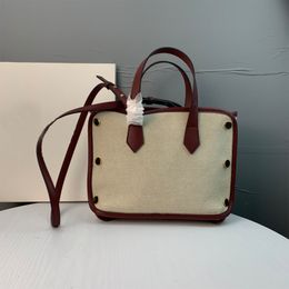 Elegante bolso bandolera vintage para mujer de alta calidad Diseñador para hombre Bolso de mano de lona de cuero de vaca Bolso de mensajero para mujer Diseño compuesto Monedero con cordón