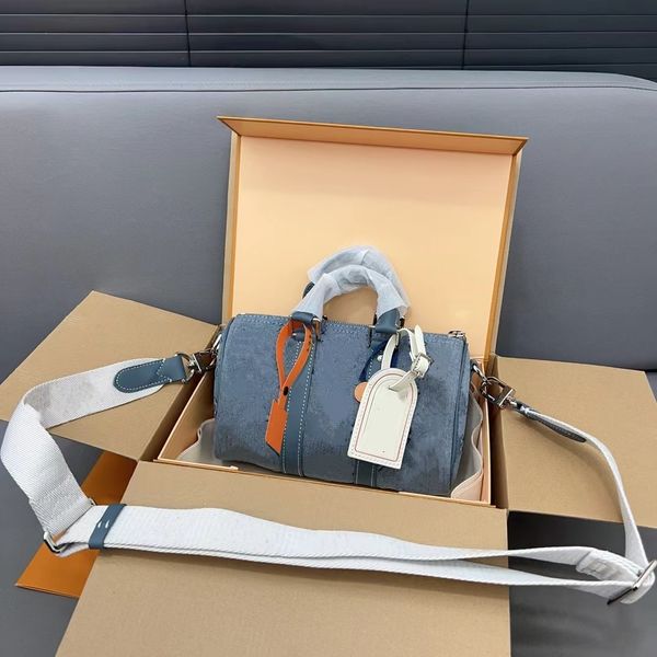Élégant design de luxe unisexe sac à main en jean classique avec un sac à bandoulière tout-en-un tissu d'original exquis