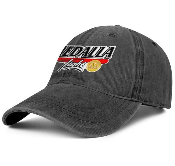 Élégant Medalla Light Logo Unisexe Denim Baseball Cap Golf Classic Hats Logo Old Print1245464