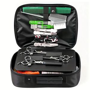 Stylish Multi-Functional Hairdressing Scissor Bag - Perfect for Hair Stylists and Barbers!
