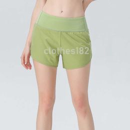 Personnalité élégante Short de yoga pour femme Aérobic en plein air Designer leggings Gym short de badminton adapté aux sports de vacances leggings de course dk2009