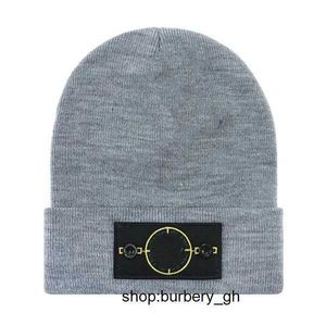 Stijlvolle Stone Beanie Skull Cap Designer Letter Jacquard Beanie Island Heren Dames Warme Wollen stenen eilandhoed 3 EXVN