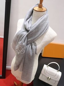 Stijlvolle vrouwen kasjmier sjaals zachte gladde warme wraps klassieke patroon sjaal herfst veer eenvoudige presbyopia thermische sjaal lange wraps hijab