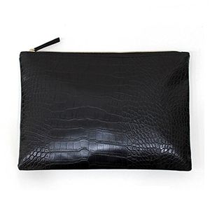 Stijlvolle vrouwen Clutch Bag Crocodile Graan PU Lederen Envelop Avondzak Portemonnees Tas Handtas Pouch