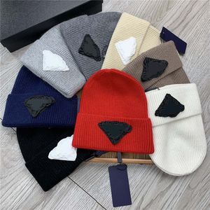 Stijlvolle wol schedel caps met tags mannen vrouwen elastische beanie herfst winter warme sport skipet