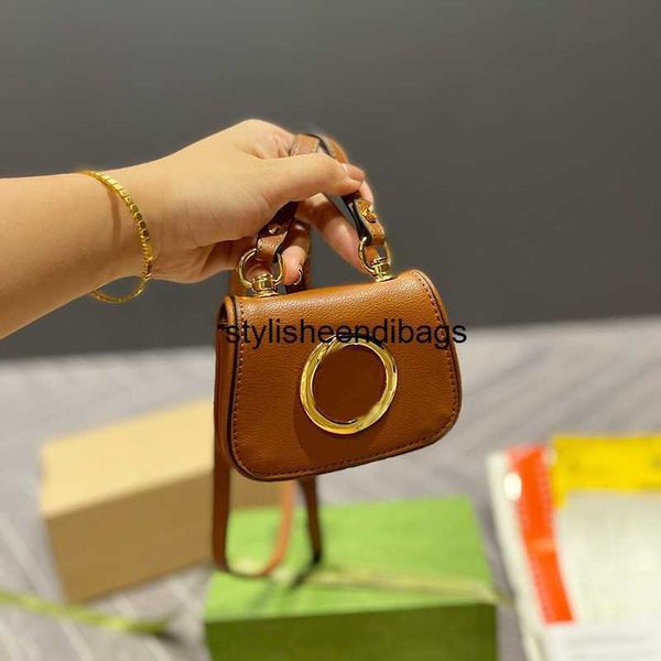 Styleeendibags Monederos Totes GGBAG el bolso de mano Bolsos de diseñador de moda retro Bolso de hombro para axila de mujer Crossbody de cuero de color sólido