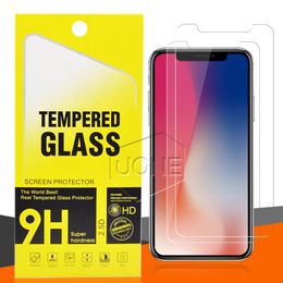 Gehard Glas Screen Protector Film 0.3mm Voor Iphone 15 14 plus 13 12 PRO MAX X XS XR Samsung huawei met retailbox