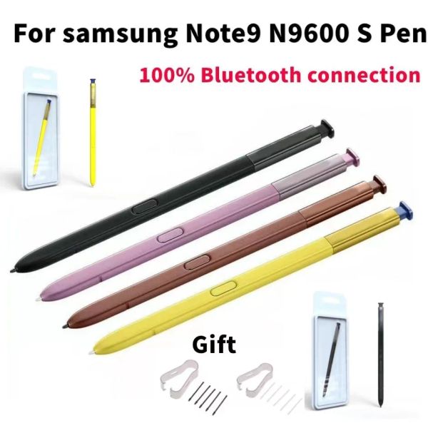 Stylus New Touch Stylus S Pen pour Samsung Galaxy Note 9 Note9 N960 N960F N960P avec fonction Bluetooth avec logo