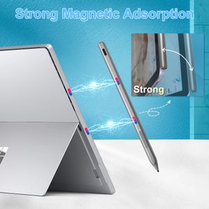 Stylet stylo pour surface USB-C charge 4096 Sensibilité à la pression Match Surface Pro 9 Pro 8 / ordinateur portable 5, attachement magnétique
