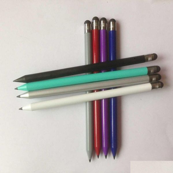 Stylus Pens Lápiz resistivo capacitivo de alta calidad Touch Sn Lápiz para PC Teléfono 7 colores Entrega de gotas Computadoras Redes Tablet Acce Otqpx