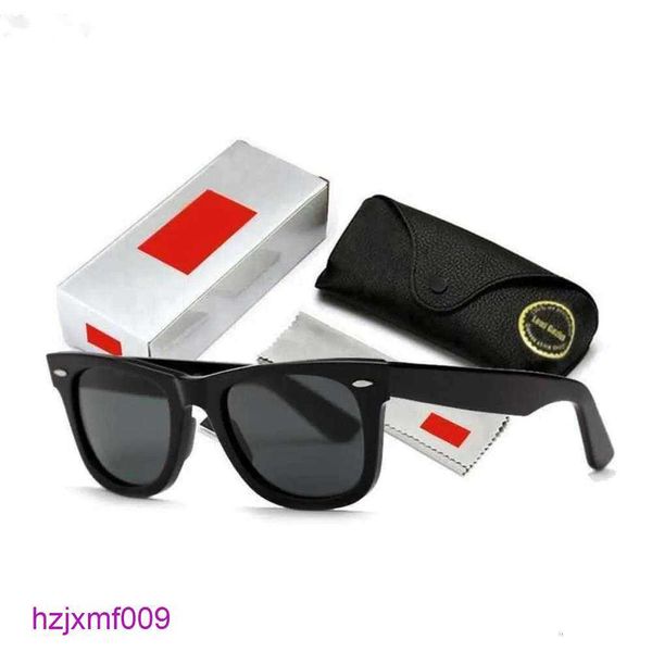 Su16 Gafas de sol Diseñador Original Unisex Wayfarer Lentes polarizadas Negro Hombres Mujeres Diseño vintage Gafas de sol Gafas de sol con caja