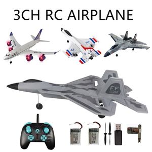 SU35 2.4G 2CH/3Ch 6 axes Gyro EPP RC avion à voilure fixe avion jouets de plein air Dron électrique télécommande Rc avion 220216