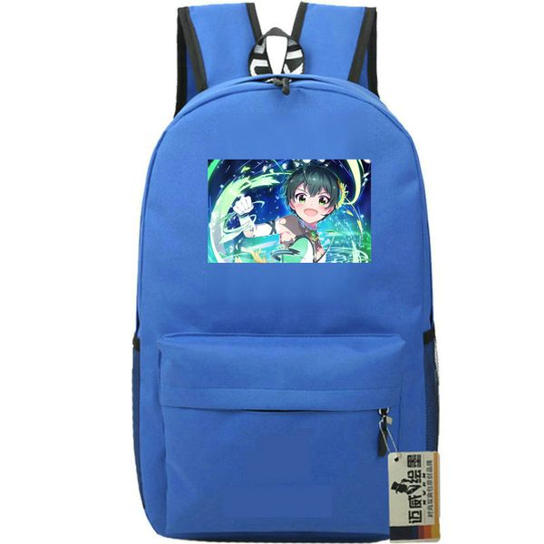 Sac à dos Subaru Wakaba Sac à dos Battle Girl High School Joli sac d'école Sac à dos imprimé dessin animé Cartable de sport Sac à dos en plein air