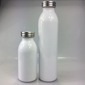 Sublimazione 12oz 20oz bottiglia di latte biberon bottiglie d'acqua per bambini bicchieri a doppia parete in acciaio inossidabile con coperchio a prova di perdite