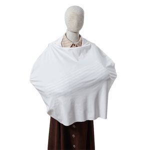 Sublimatie blanco baby koets cover decor doek doek witte warmte overdracht afdrukken postpartum lactatiemaskers borstvoeding sjaal buiten voorkomen licht licht vijg blad se b5