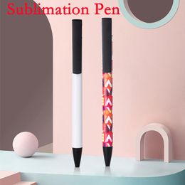 Sublimation lege balpen plastic wit DIY gel pennen reclame zakelijke potlood kerstcadeau voor student