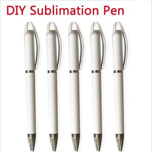 Sublimatie Blanco Balpen White DIY Reclame Business Heat Transfer Printing Gel Pen