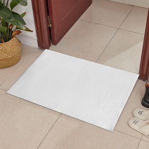 Tapis de bain vierge par sublimation, tapis de sol décoratif pour salle de bain, ensemble antidérapant blanc, impression par transfert de chaleur, bricolage, entrée de maison, feutre, paillasson en Polyester, toilettes 001