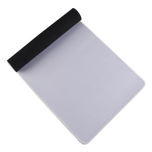 Alfombrilla de ratón grande en blanco para sublimación, Base antideslizante impermeable extendida, alfombrilla de ratón larga con bordes cosidos para juegos de oficina