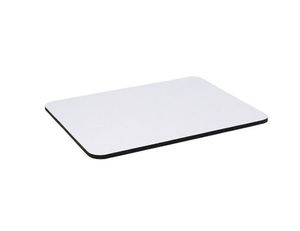 Sublimation blanc tapis de souris chaleur transfert thermique impression bricolage personnalisé tapis de souris en caoutchouc