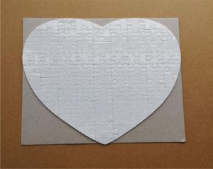 sublimatie blanco parel licht pager puzzels hart liefde vorm puzzel transfer printen blanco verbruiksartikelen kind speelgoed geschenken PUN016215674