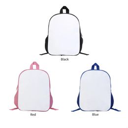 SUBLIMACIÓN Bolsa de escuela en blanco mochila para niños para lindo jardín de infantes Bolsa de calor transferencia de calefacción Estudiantes en blanco Bookbag 240424